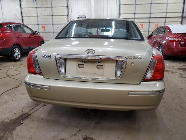 KMHFU45E54A322526 - 2004 HYUNDAI XG 350 BEIGE photo 6