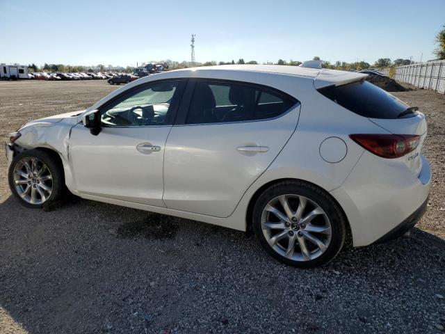JM1BM1M3XF1226458 - 2015 MAZDA 3 GRAND TOURING WHITE photo 2