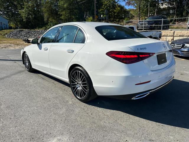 W1KAF4HB6SR288627 - 2025 MERCEDES-BENZ C 300 4MATIC WHITE photo 2
