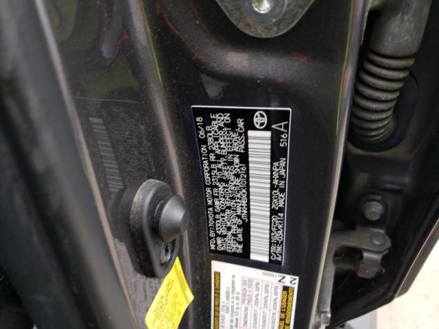 JTNKHMBX0K1012161 - 2019 TOYOTA C-HR XLE GRAY photo 12