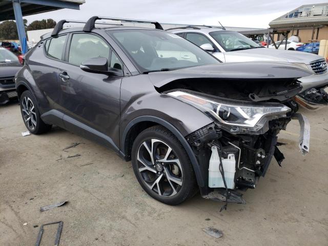 JTNKHMBX0K1012161 - 2019 TOYOTA C-HR XLE GRAY photo 4