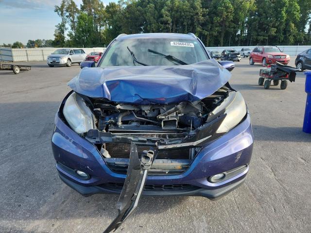 3CZRU6H75HM725662 - 2017 HONDA HR-V EXL BLUE photo 5