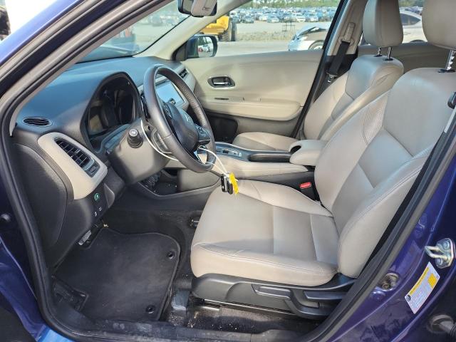 3CZRU6H75HM725662 - 2017 HONDA HR-V EXL BLUE photo 7