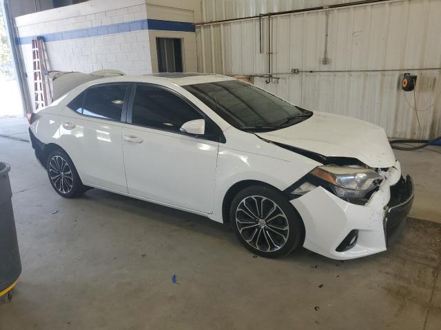 2T1BURHE4FC347623 - 2015 TOYOTA COROLLA L Білий фото 4