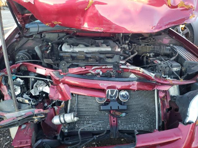 1HGCG16572A043959 - 2002 HONDA ACCORD EX RED photo 11