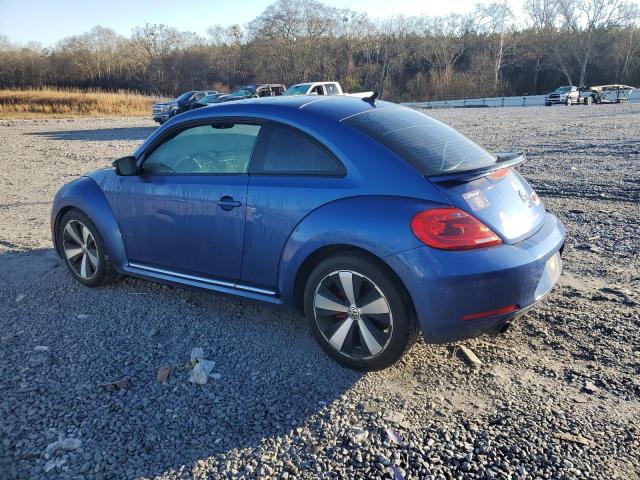 3VWVA7AT0CM651485 - 2012 VOLKSWAGEN BEETLE TURBO BLUE photo 2