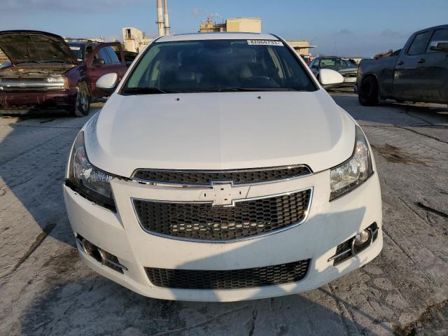 1G1PG5SB1E7359015 - 2014 CHEVROLET CRUZE LTZ WHITE photo 5