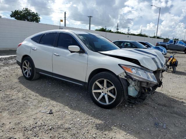 5J6TF3H54DL002006 - 2013 HONDA CROSSTOUR EXL თეთრი ფოტო 4