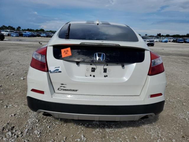 5J6TF3H54DL002006 - 2013 HONDA CROSSTOUR EXL თეთრი ფოტო 6