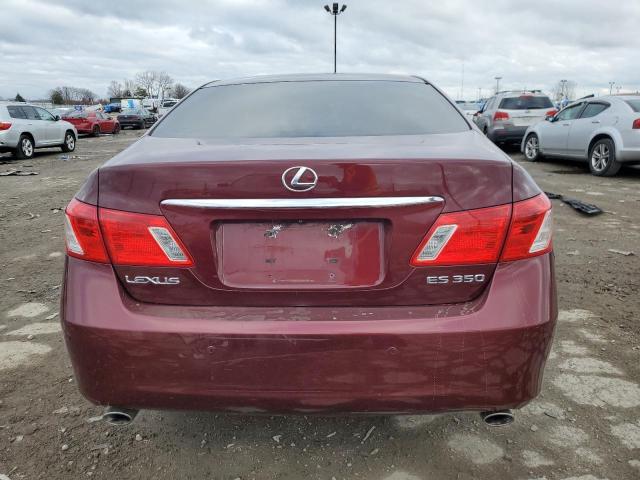 JTHBJ46GX72090966 - 2007 LEXUS ES 350 MAROON photo 6