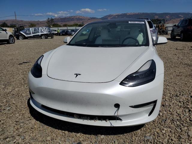 5YJ3E1EA7NF374264 - 2022 TESLA MODEL 3 白色 照片 5