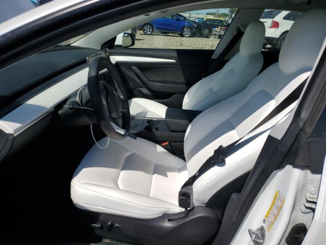 5YJ3E1EA7NF374264 - 2022 TESLA MODEL 3 白色 照片 7