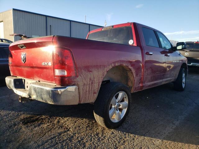 1C6RD7LT3CS274772 - 2012 DODGE RAM 1500 SLT RED photo 3