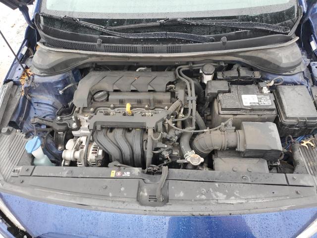 3KPC24A60ME138121 - 2021 HYUNDAI ACCENT SE BLUE photo 11