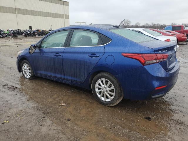 3KPC24A60ME138121 - 2021 HYUNDAI ACCENT SE BLUE photo 2