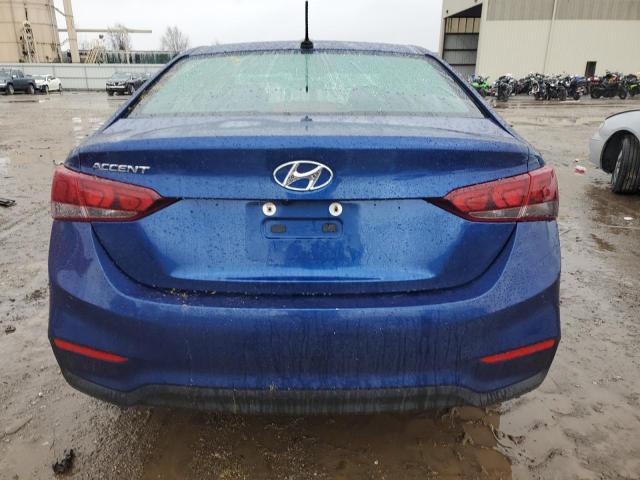 3KPC24A60ME138121 - 2021 HYUNDAI ACCENT SE BLUE photo 6