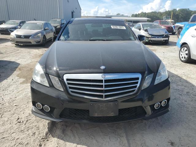WDDHF8HB2AA251626 - 2010 MERCEDES-BENZ E 350 4MATIC BLACK photo 5