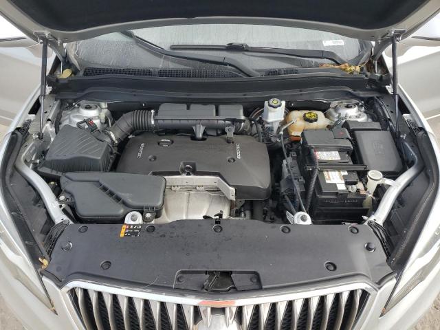 LRBFXASA3HD045759 - 2017 BUICK ENVISION PREFERRED ვერცხლისფერი ფოტო 11