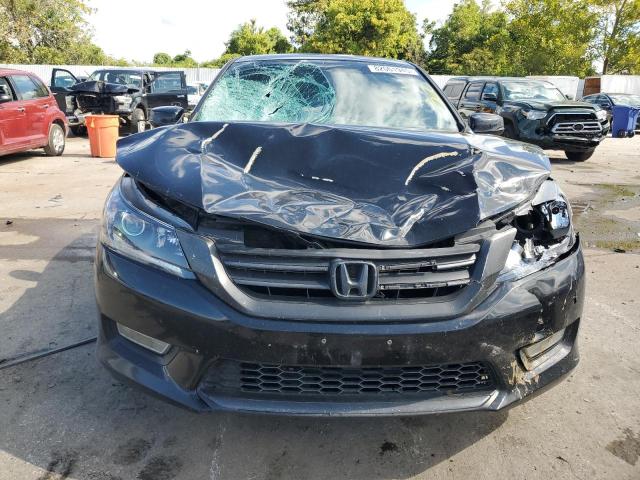 1HGCR2F75DA111597 - 2013 HONDA ACCORD EX Siyah fotoğraf 5