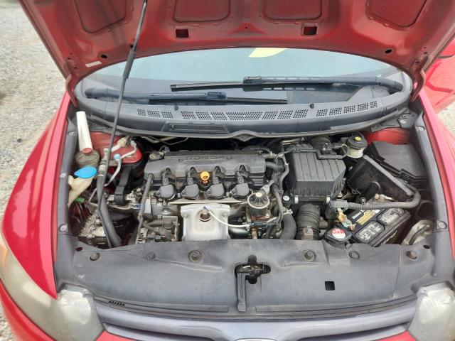 2HGFG12888H568861 - 2008 HONDA CIVIC EX RED photo 11