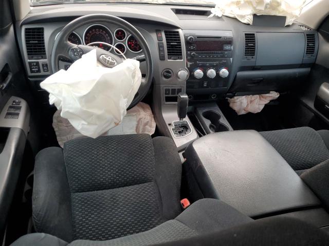 5TFUW5F18AX148502 - 2010 TOYOTA TUNDRA DOUBLE CAB SR5 GRAY photo 8