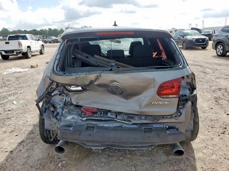 WVWGD7AJ4BW330372 - 2011 VOLKSWAGEN GTI GRAY photo 6