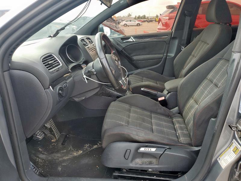 WVWGD7AJ4BW330372 - 2011 VOLKSWAGEN GTI GRAY photo 7