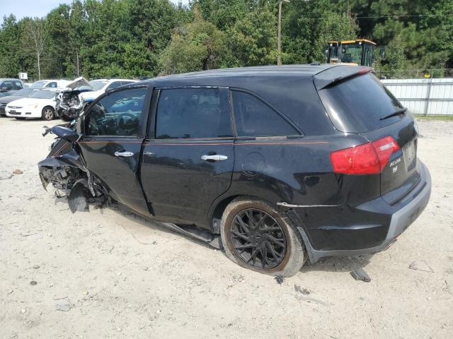 2HNYD28417H546025 - 2007 ACURA MDX TECHNOLOGY BLACK photo 2