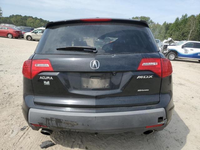 2HNYD28417H546025 - 2007 ACURA MDX TECHNOLOGY BLACK photo 6