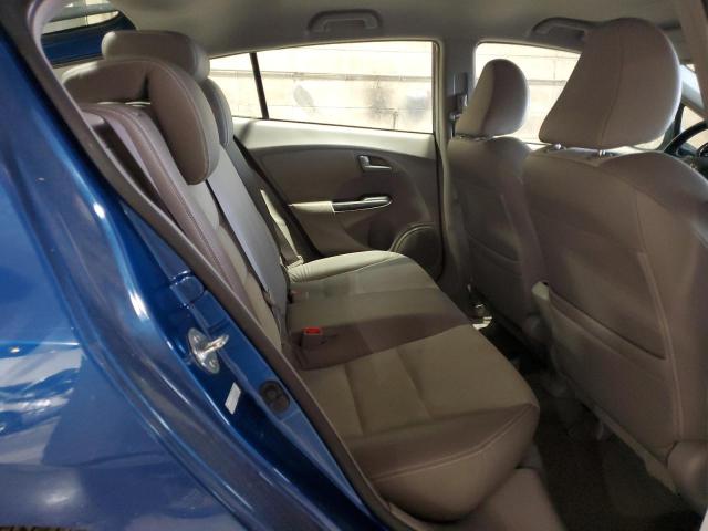 JHMZE2H72DS002654 - 2013 HONDA INSIGHT EX أزرق صورة 10