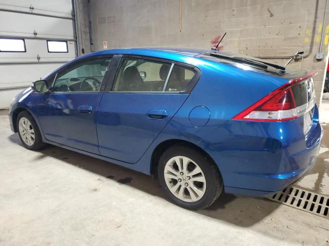 JHMZE2H72DS002654 - 2013 HONDA INSIGHT EX أزرق صورة 2