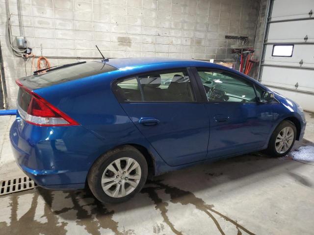 JHMZE2H72DS002654 - 2013 HONDA INSIGHT EX أزرق صورة 3