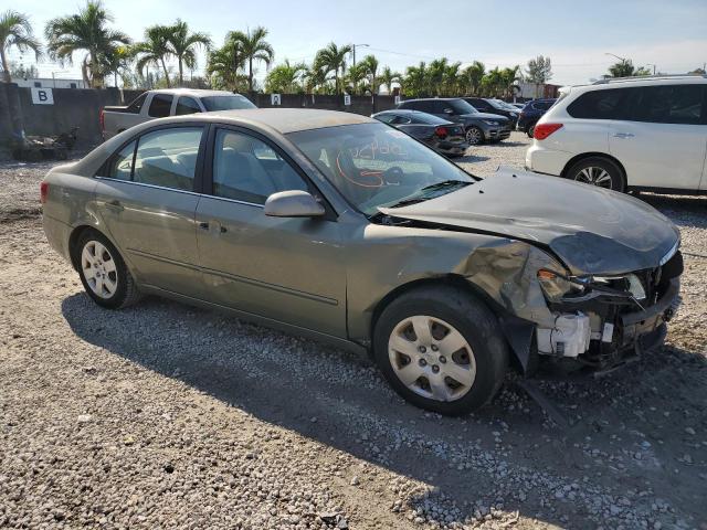 5NPET46C28H383282 - 2008 HYUNDAI SONATA GLS BEIGE photo 4