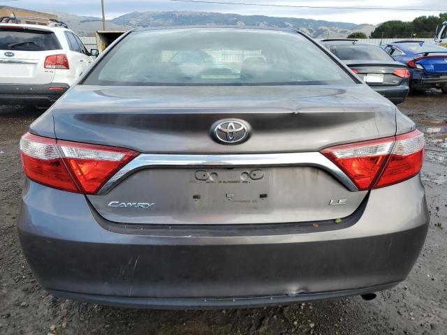 4T4BF1FK5FR492727 - 2015 TOYOTA CAMRY LE GRAY photo 6