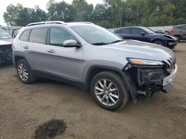 1C4PJMDB8HD219940 - 2017 JEEP CHEROKEE LIMITED 银色 照片 4