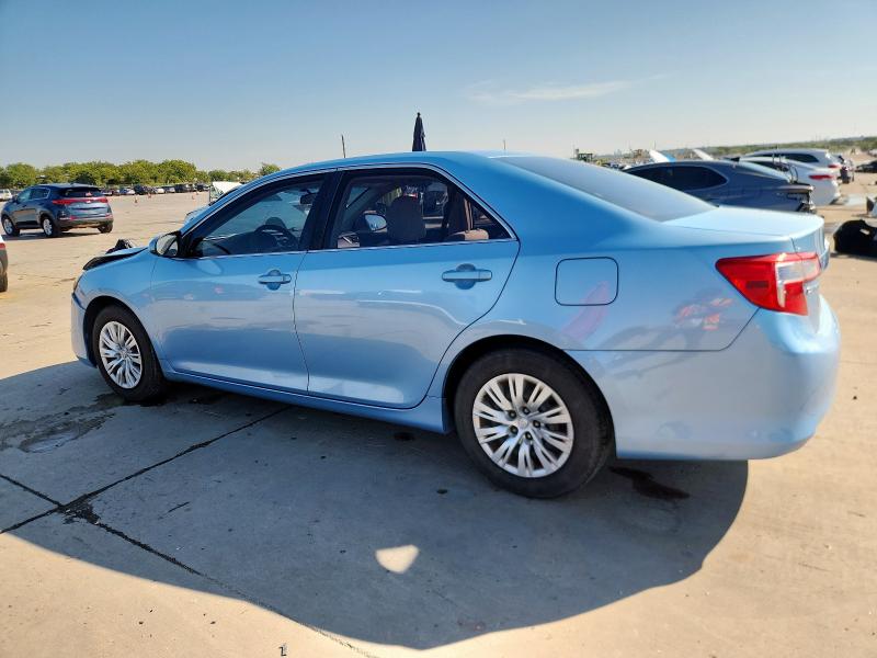 4T4BF1FK6CR173509 - 2012 TOYOTA CAMRY BASE BLUE photo 2