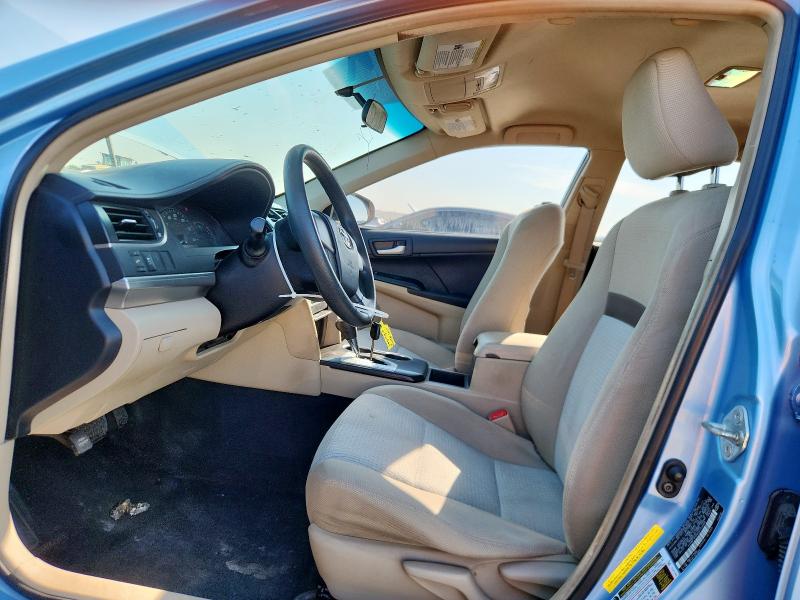 4T4BF1FK6CR173509 - 2012 TOYOTA CAMRY BASE BLUE photo 7