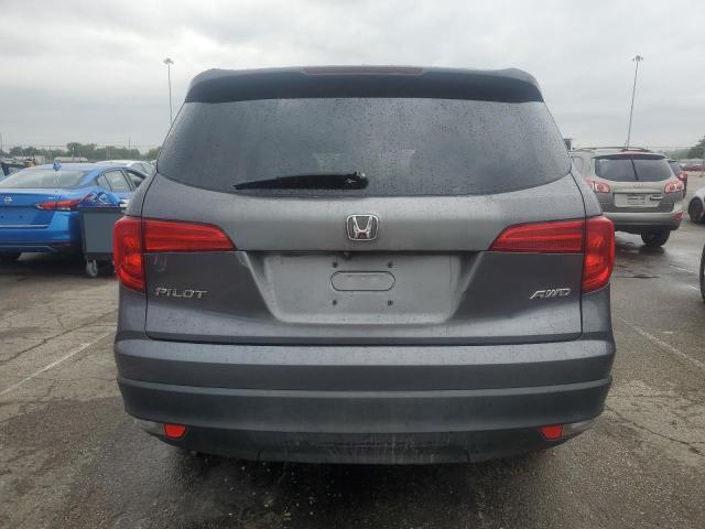 5FNYF6H59GB035622 - 2016 HONDA PILOT EXL ნაცრისფერი ფოტო 6