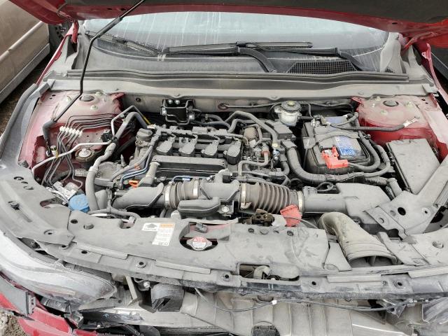 1HGCV1F31NA056537 - 2022 HONDA ACCORD SPORT RED photo 12