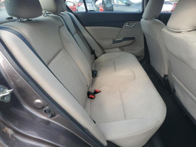 19XFB2F59EE029076 - 2014 HONDA CIVIC LX ნაცრისფერი ფოტო 10