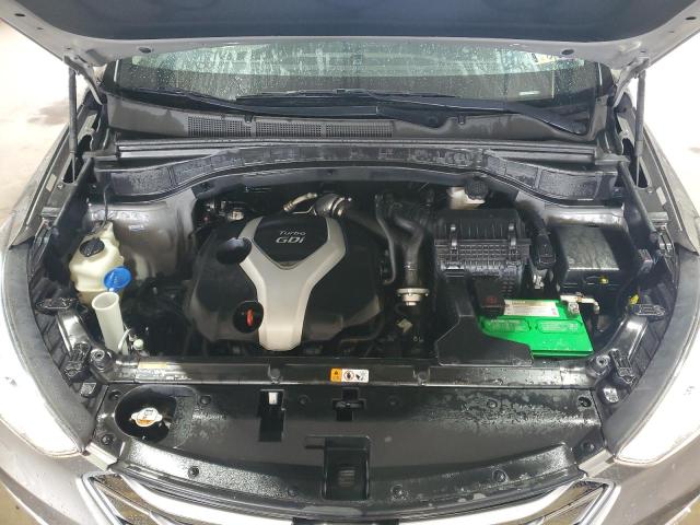 5XYZWDLA4GG327488 - 2016 HYUNDAI SANTA FE S GRAY photo 12