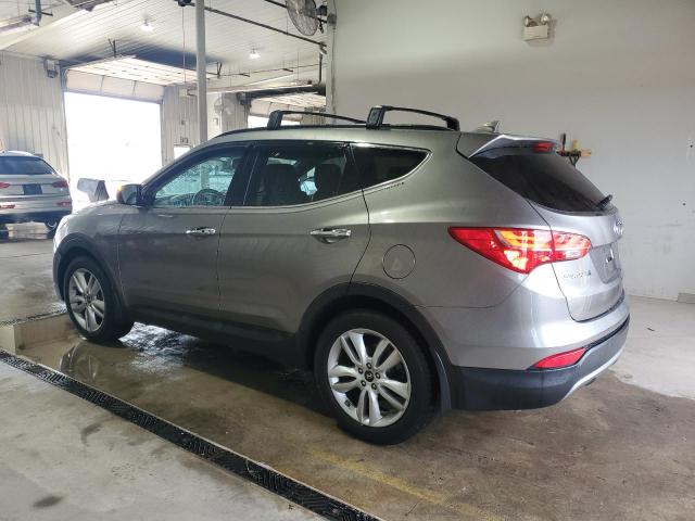 5XYZWDLA4GG327488 - 2016 HYUNDAI SANTA FE S GRAY photo 2