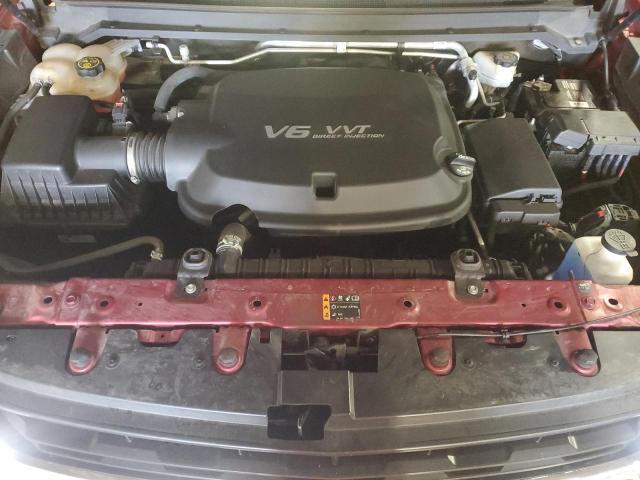 1GCGTCEN2J1113097 - 2018 CHEVROLET COLORADO LT RED photo 11