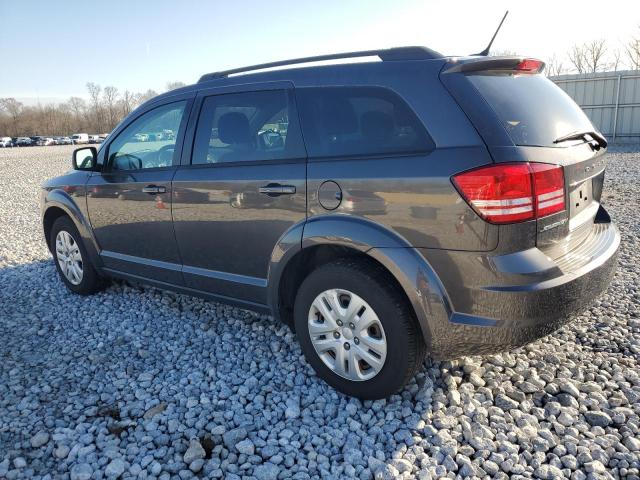 3C4PDCAB1JT243664 - 2018 DODGE JOURNEY SE GRAY photo 2