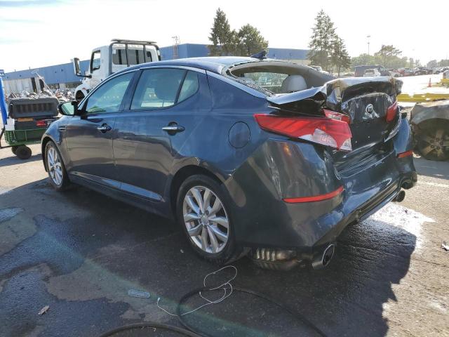 5XXGN4A72FG466006 - 2015 KIA OPTIMA EX BLUE photo 2