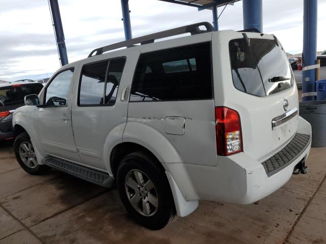 5N1AR18U48C666629 - 2008 NISSAN PATHFINDER S თეთრი ფოტო 2