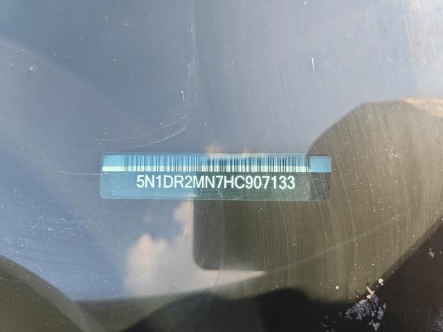 5N1DR2MN7HC907133 - 2017 NISSAN PATHFINDER S 银色 照片 13