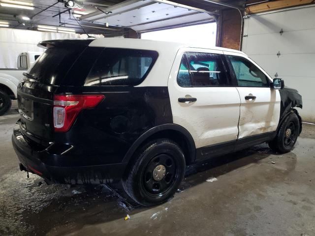 1FM5K8AR6EGB91249 - 2014 FORD EXPLORER POLICE INTERCEPTOR TWO TONE photo 3