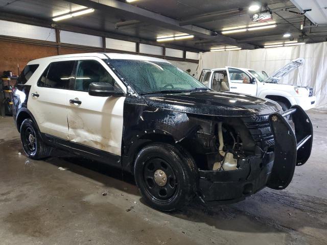 1FM5K8AR6EGB91249 - 2014 FORD EXPLORER POLICE INTERCEPTOR TWO TONE photo 4