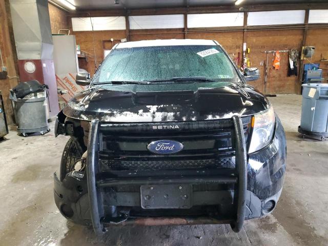 1FM5K8AR6EGB91249 - 2014 FORD EXPLORER POLICE INTERCEPTOR TWO TONE photo 5